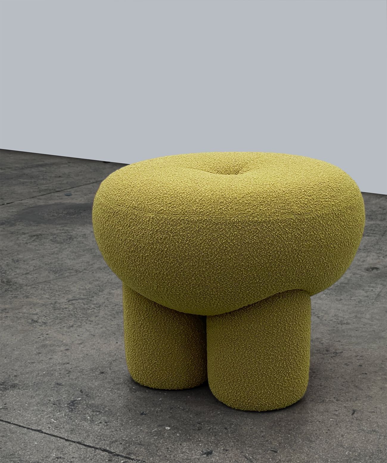 Круглый пуф из ткани Secolo OLLIE ARCH-00143522 - Вид №4