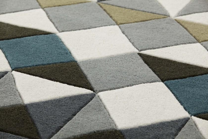 GAN Ковер ручной работы из шерсти с геометрическими мотивами Hand tufted sun-id-1491802 - Вид №4