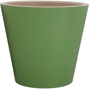 Горшок цветочный Ingreen London ø23 h20.8 см v5 л пластик оливковый 82824892 STLM-2017608