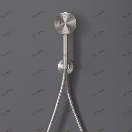 Круглый ручной душ (80 мм) с кронштейном и подключения воды  FRE192 CEADESIGN 