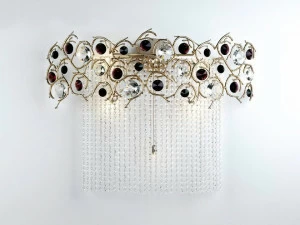 Serip Галогенный бра из бронзы с кристаллами Diamond Ap1424/6