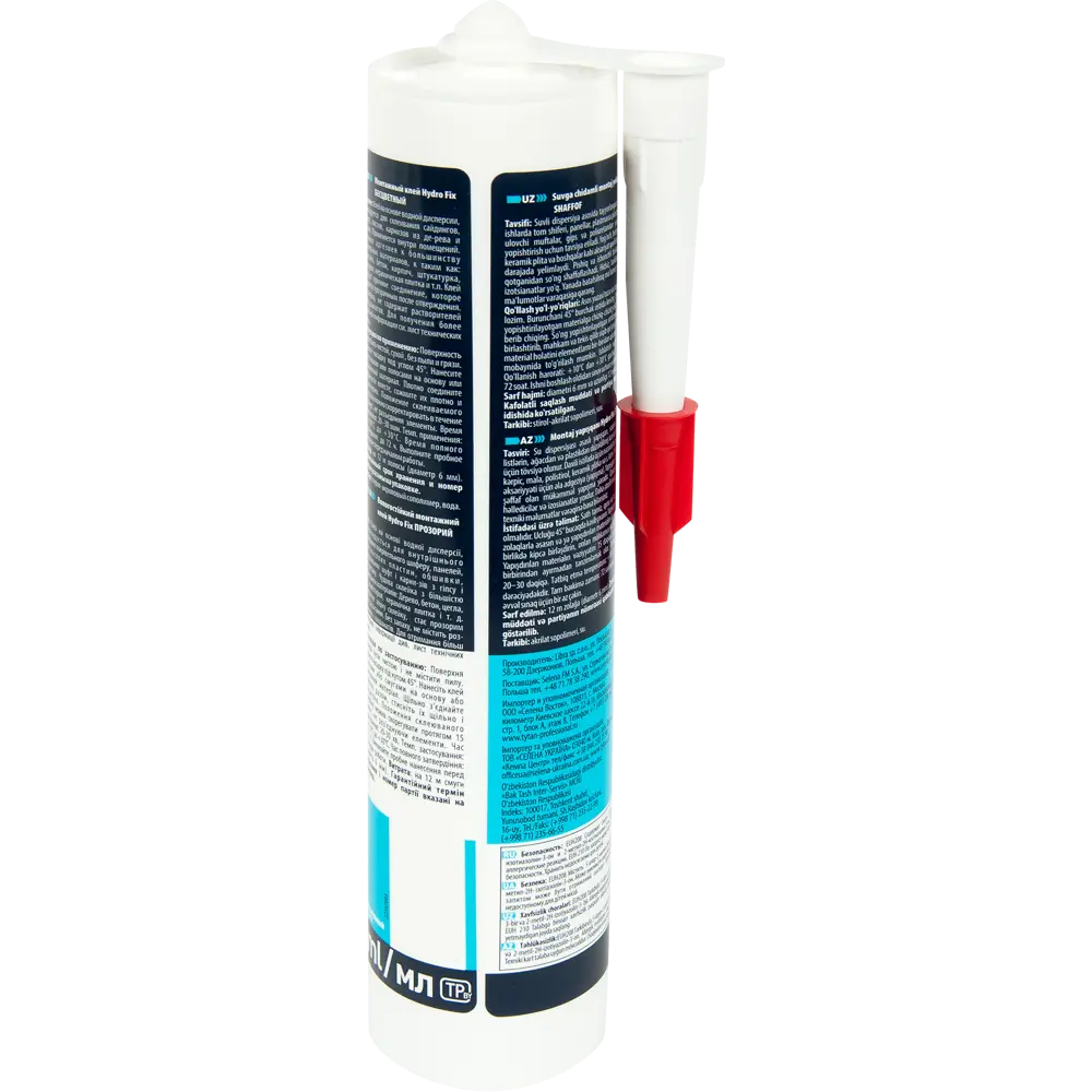 Набор герметик 310 мл цвет белый и клей 310 мл цвет прозрачный Tytan STLM-2160250 - Вид №4