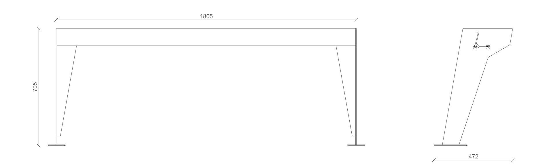 Держатель для скутеров Lazzari Sharp ARCH-00060001 - Вид №2