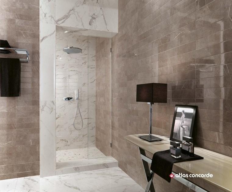 Atlas Concorde Белая плитка для стен с эффектом мрамора Brick atelier sun-id-1364938 - Вид №6