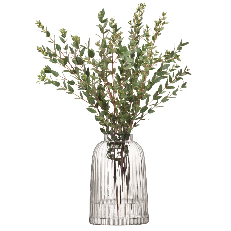 G1399-20-301 Ваза pleat, 20 см, прозрачная LSA International  - Вид №2