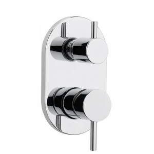 15185 Однорычажный смеситель для встроенного душа с двумя выходами с керамическим дивертером EFFEPI RUBINETTERIE Tondi