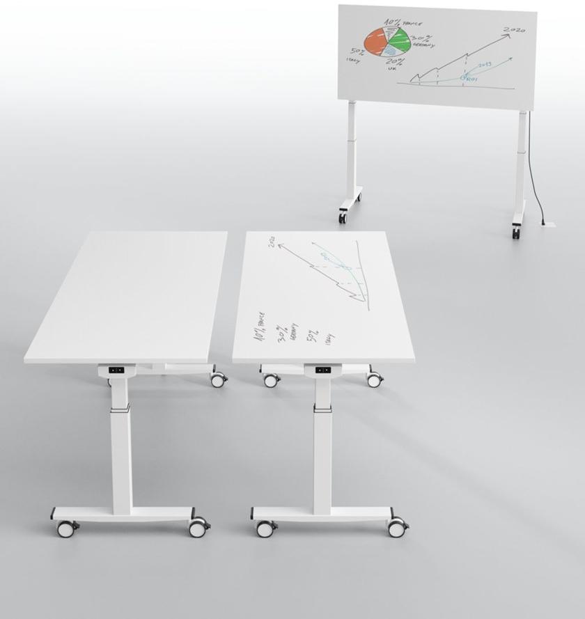 IBEBI Регулируемый по высоте стол на колесиках Telemaco sun-id-1414296 - Вид №8
