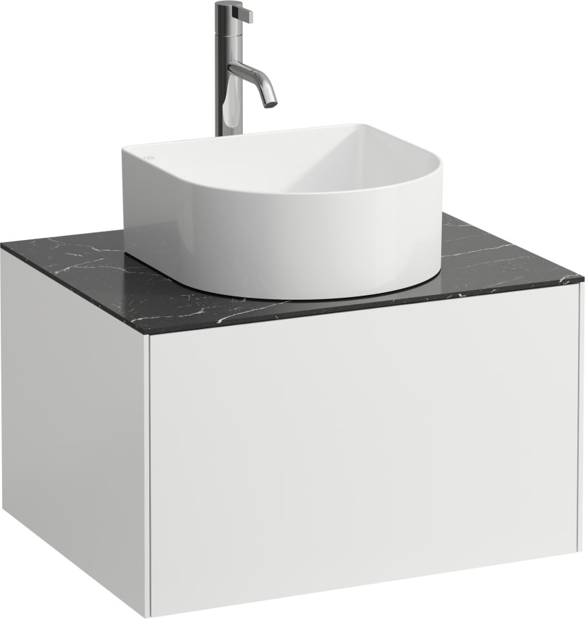 H4054050341421 Шкафчик, 1 ящик, совместим с раковиной-чашей 812340, 812341, 812342, 812343, с отверстием в центре, с отверстием под смеситель LAUFEN PRO - Вид №3