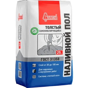 Наливной пол Старатели Толстый 25 кг