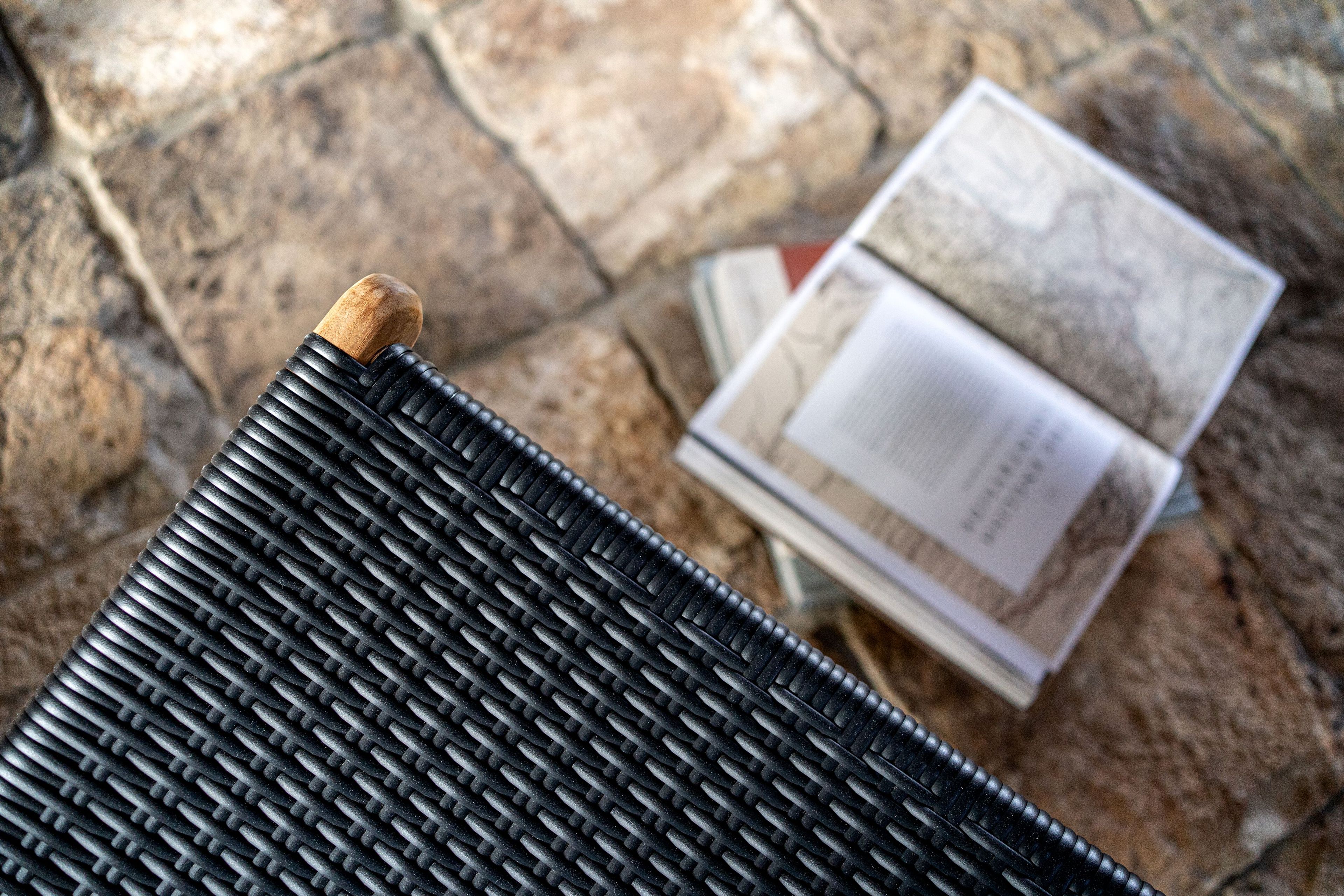 Садовое кресло из тикового дерева и синтетической ткани cbdesign Vienna Relax ARCH-00041545 - Вид №18