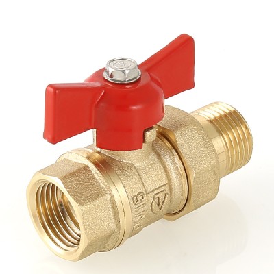 VT.127.G.04 Кран шаровой «СТАНДАРТ» с полусгоном Valtec 1/2"  - Вид №3