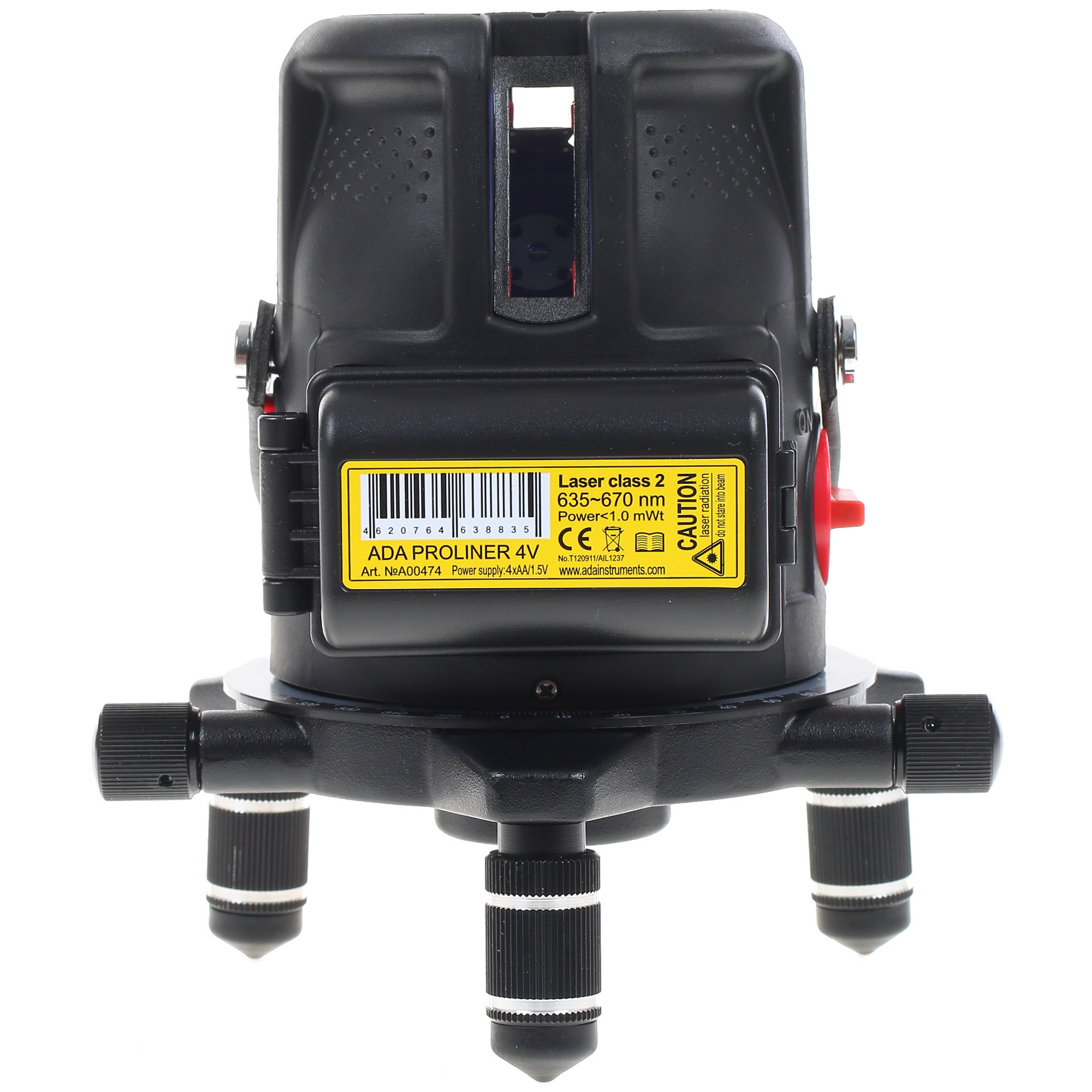 Лазерный нивелир ADA ProLiner 4V 1052040 STDN-0093896 - Вид №5