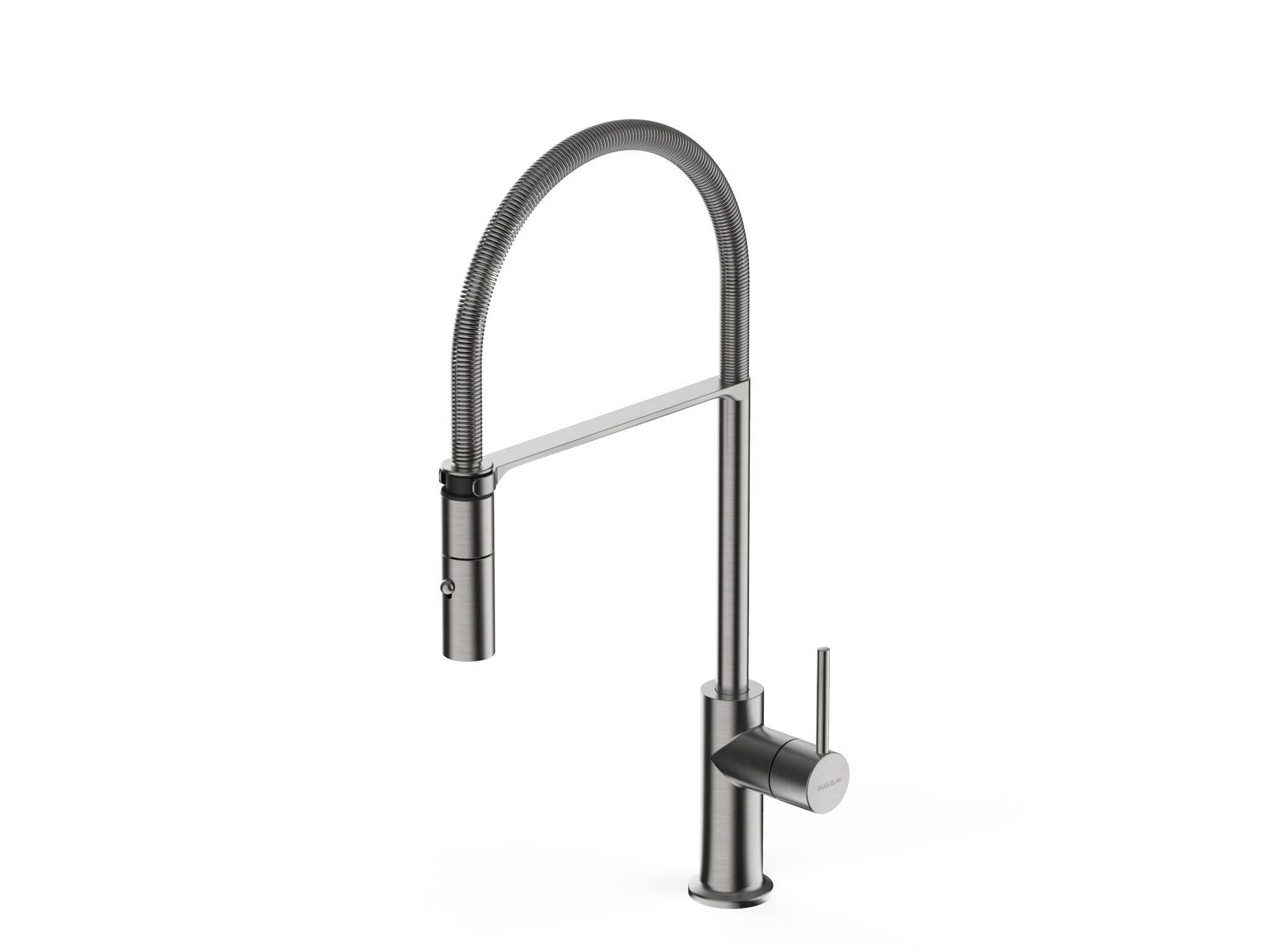 Однорычажный смеситель для кухни с выдвижным ручным душем GUGLIELMI RUBINETTERIE Sprint ARCH-00036521 - Вид №1