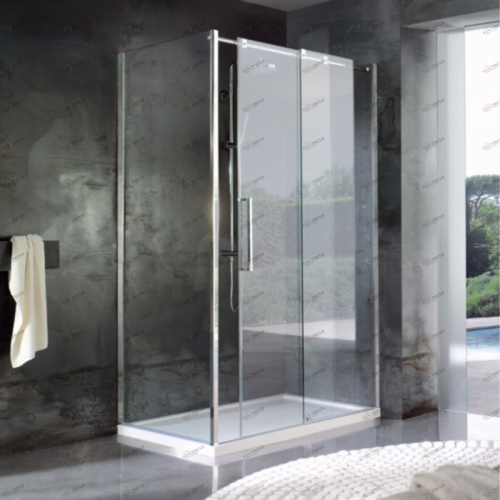 Душевой уголок Look L07 150x70 см Karolitalia BLUBLEULOOKL07150X70