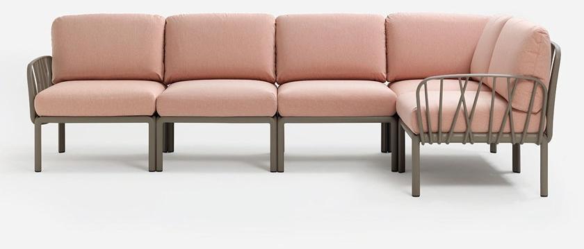 Nardi Модульная система сидений из ткани и полипропилена Komodo 370 - Вид №1