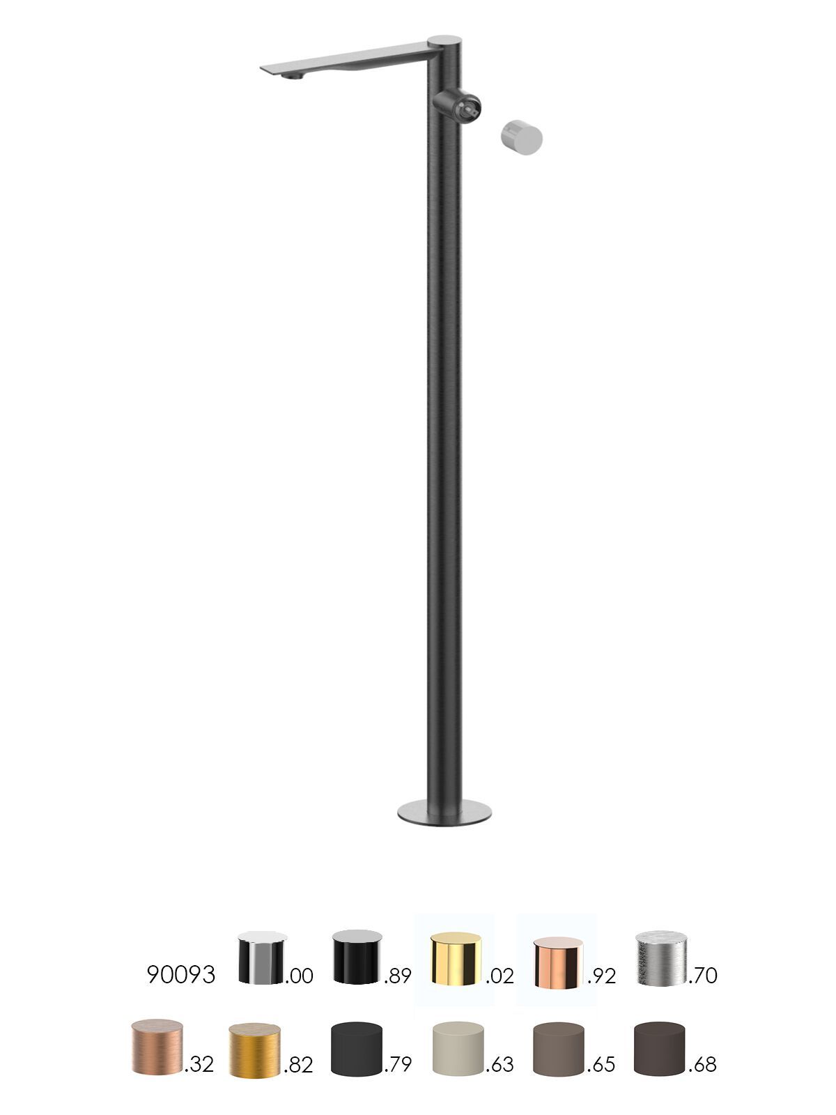 Однорычажный смеситель для раковины без стока Rubinetterie Frattini Narciso S ARCH-00128883 - Вид №2