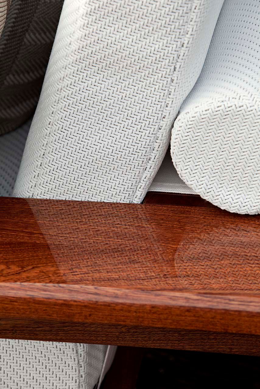 3-местный диван из красного дерева и ткани Exteta Bellagio ARCH-00110556 - Вид №10