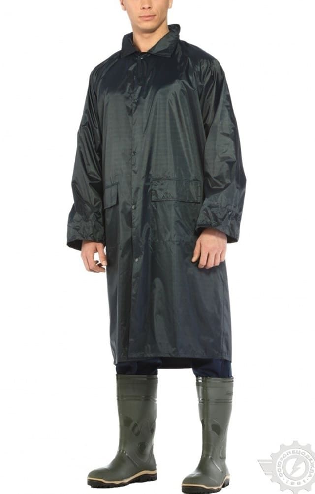 5041824 Плащ Альбатрос влагозащитный ЛАЙТ М синий  Непромокаемая спецодежда  размер XXXXL  - Вид №3