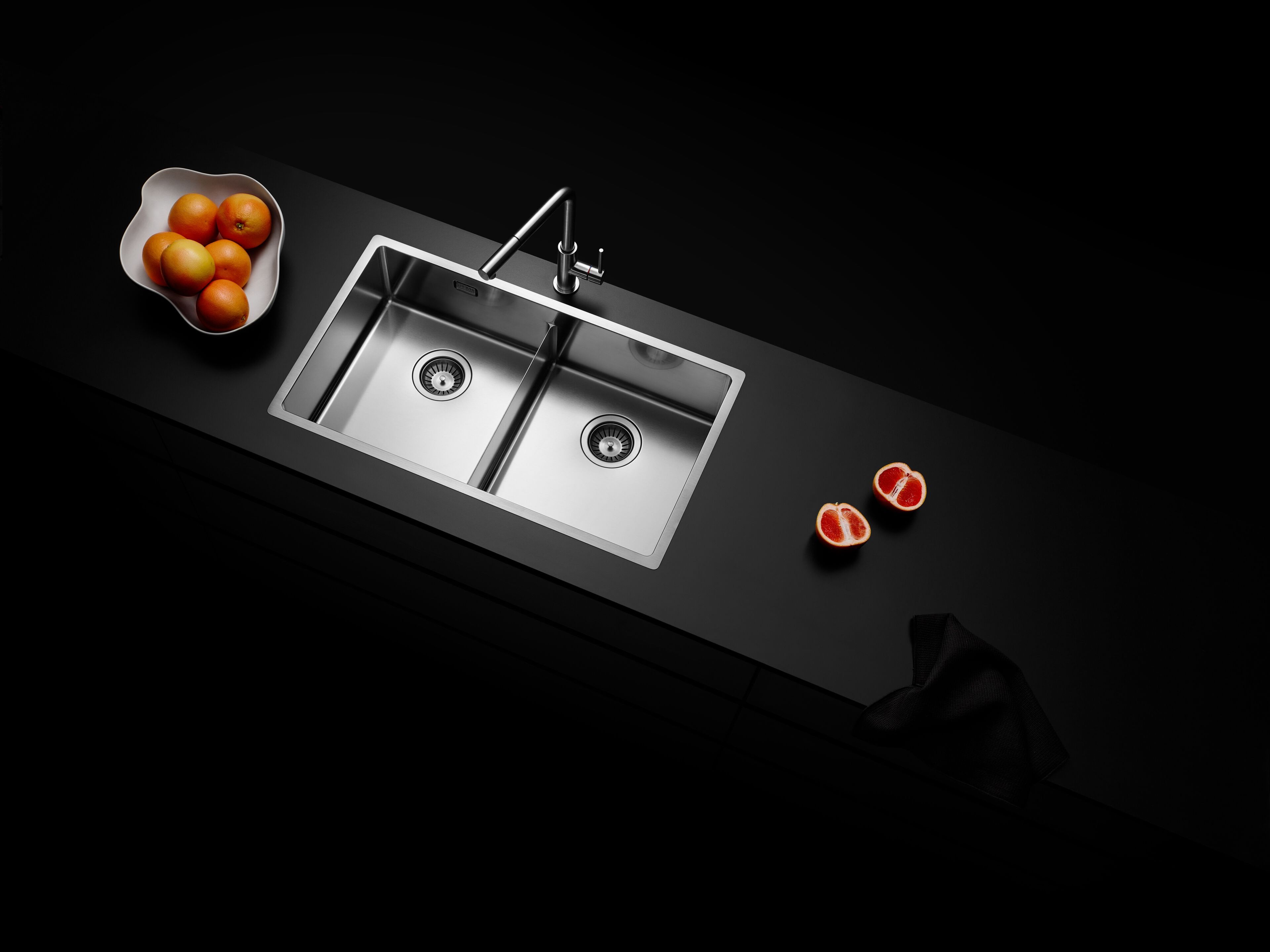 2 раковины из нержавеющей стали TASCA Icon ARCH-00024212 - Вид №3