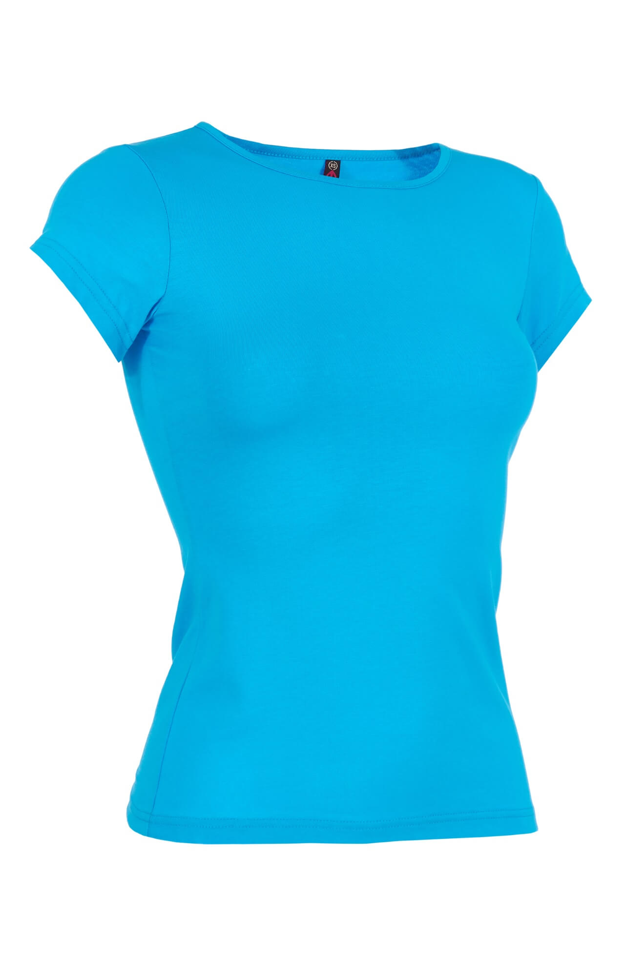 62119 Футболка женская бирюза LUXE  Одежда для официантов  размер XS  - Вид №2