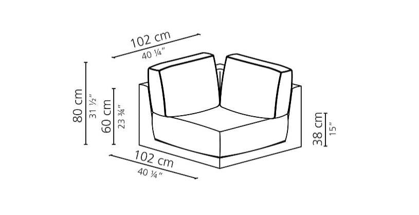 Ткань диван Casamilano SUITE ARCH-00016449 - Вид №14