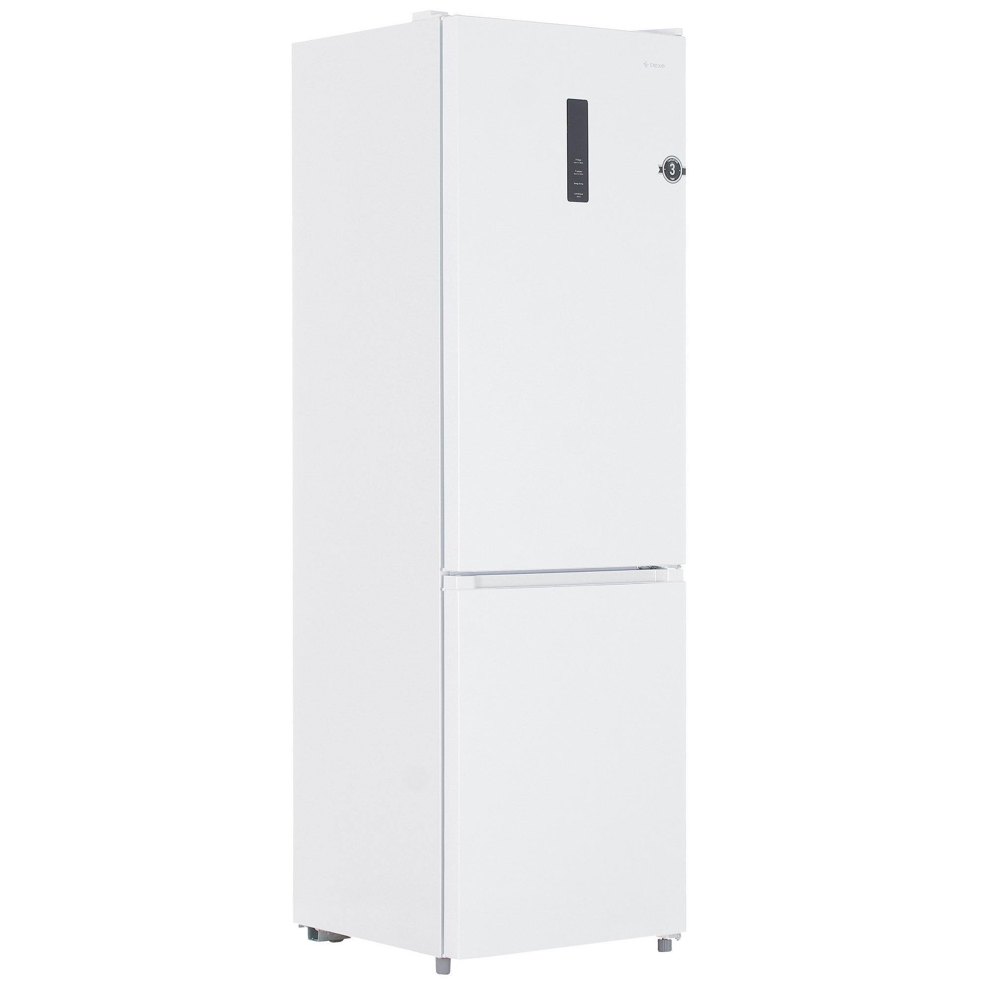 5044277 Холодильник с морозильником   DEXP B4-0340BKA белый STDN-0144494
