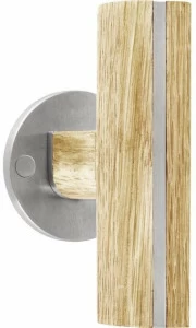 Formani Ручка из нержавеющей стали и дерева на розетке Two Pbt22/50