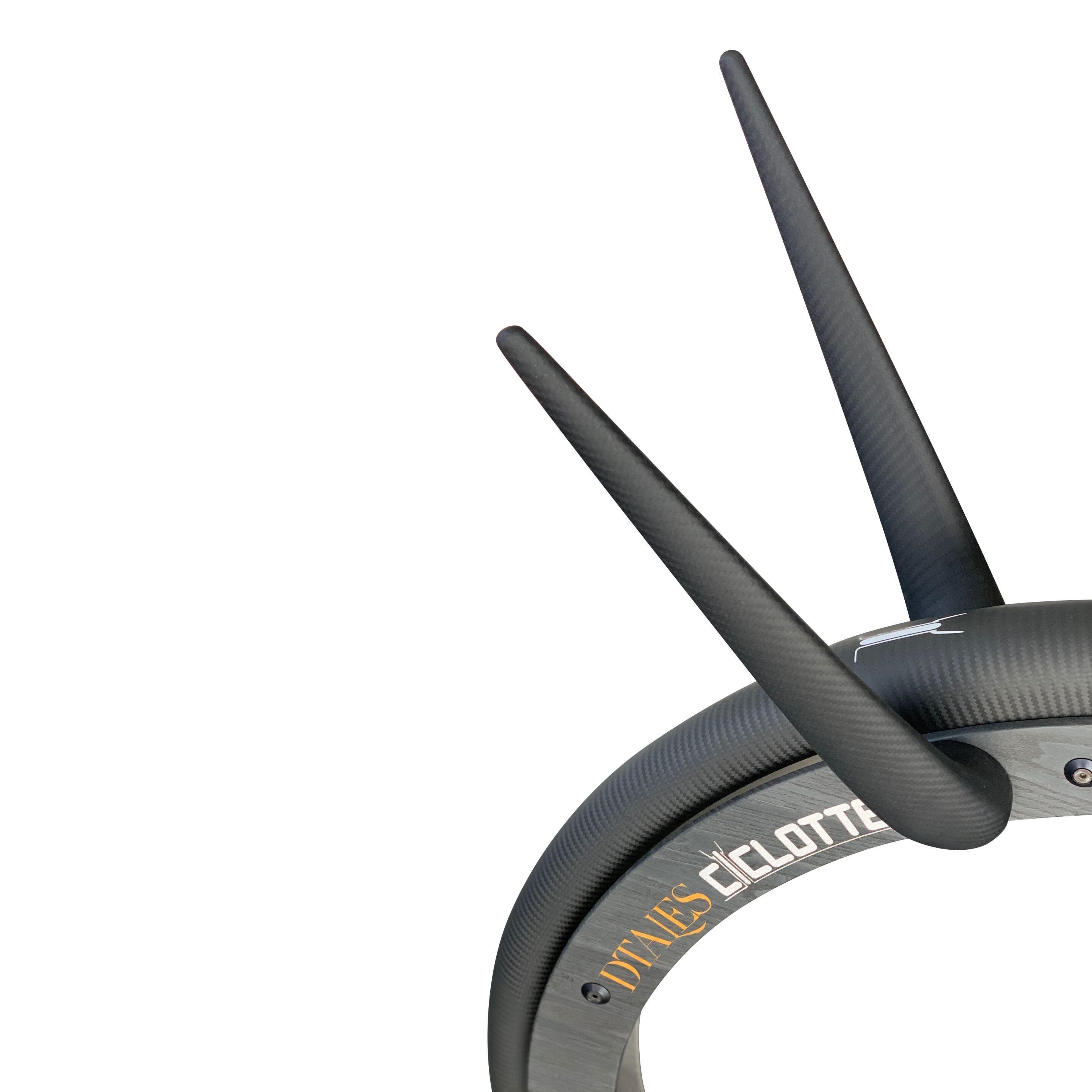 Велотренажер из дерева, стали и углеродного волокна Ciclotte CICLOTTE DTALES ARCH-00050246 - Вид №8