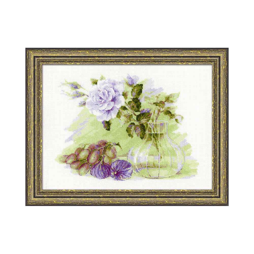 1712 Набор для вышивания Сладкий инжир 30 х 40 см RIOLIS Сотвори Сама 