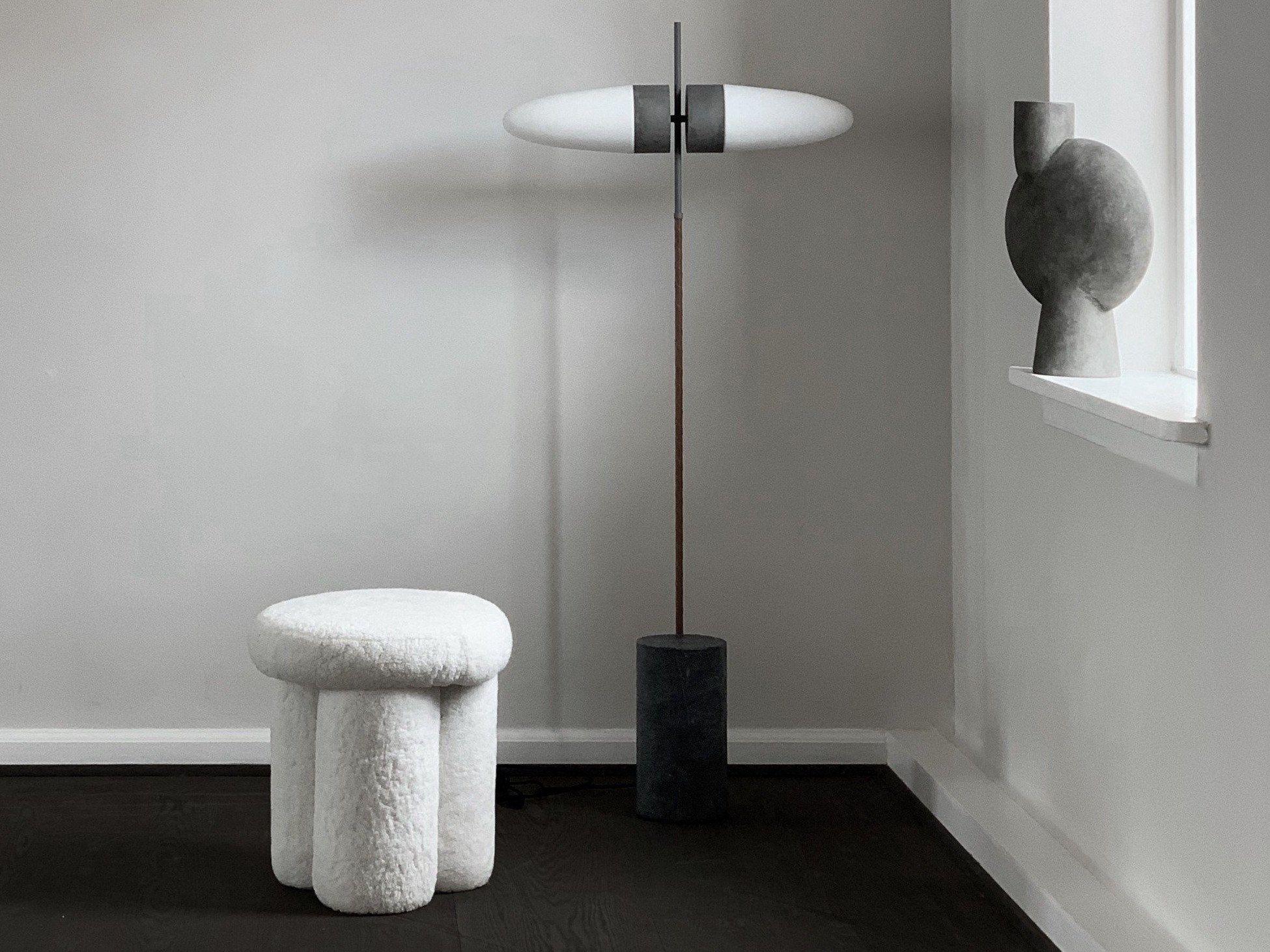 Низкий табурет из овчины 101 Copenhagen Big Foot ARCH-00087722 - Вид №5