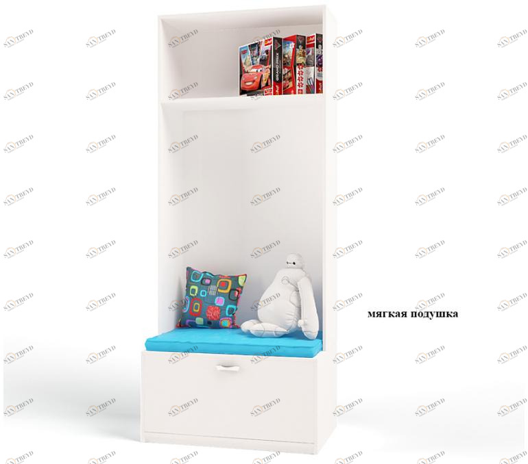 Стеллаж широкий ABC-KING 1La-Man голубой 4631147956149