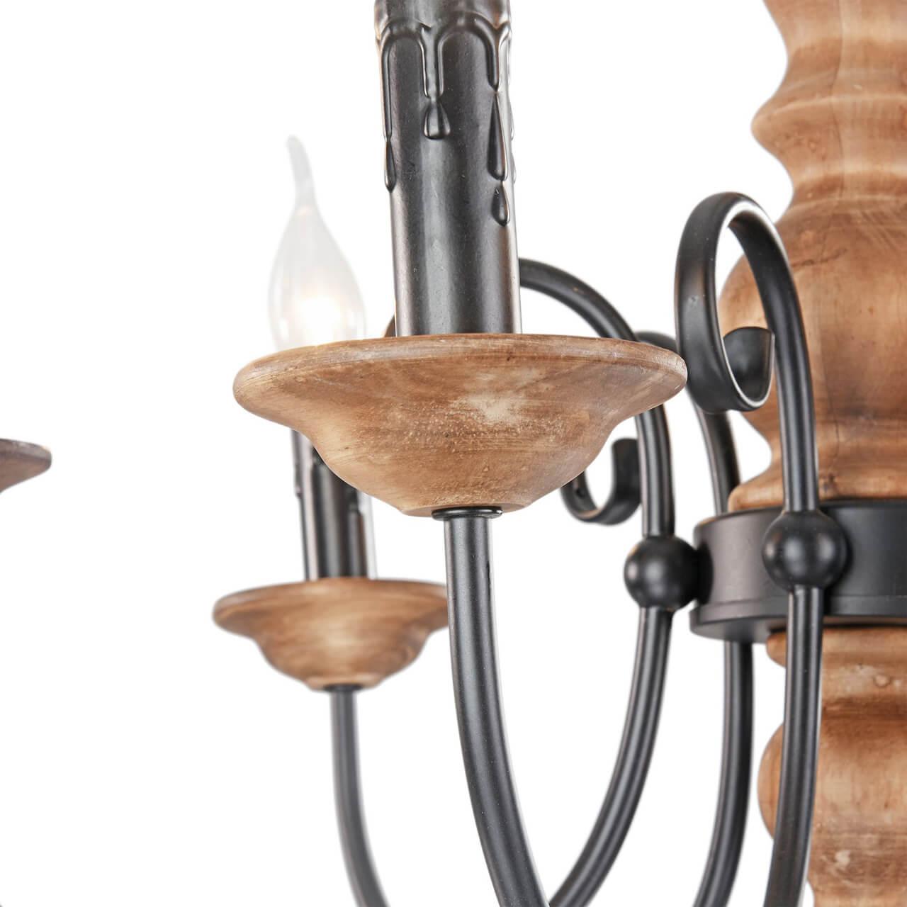 Подвесная люстра Freya Benigna FR2170-PL-06-BR FREYA BENIGNA 187161 Коричневый  - Вид №2