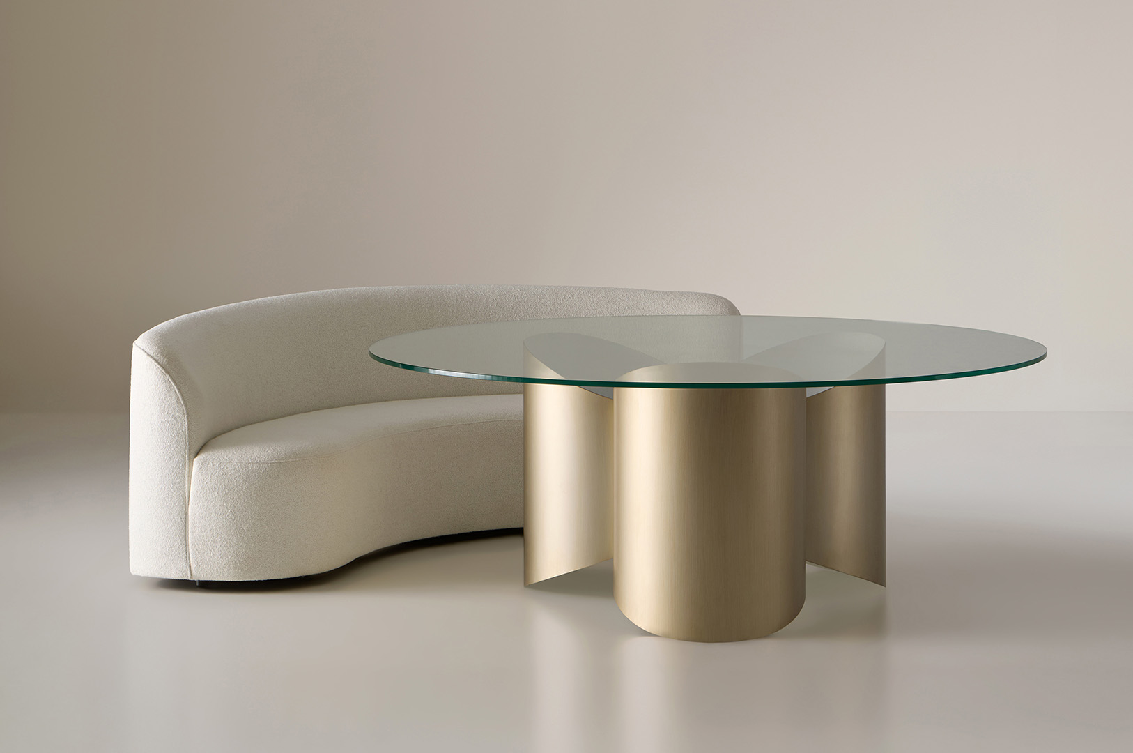 Носовой обеденный стол Bow А6121 Coleccion Alexandra - Вид №3