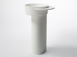 Круглый умывальник Livingtec® на колонне