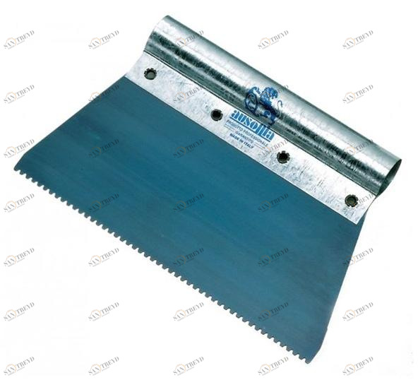 Ausonia Бостик-шпатель с большими зубьями Spatole sun-id-1469343