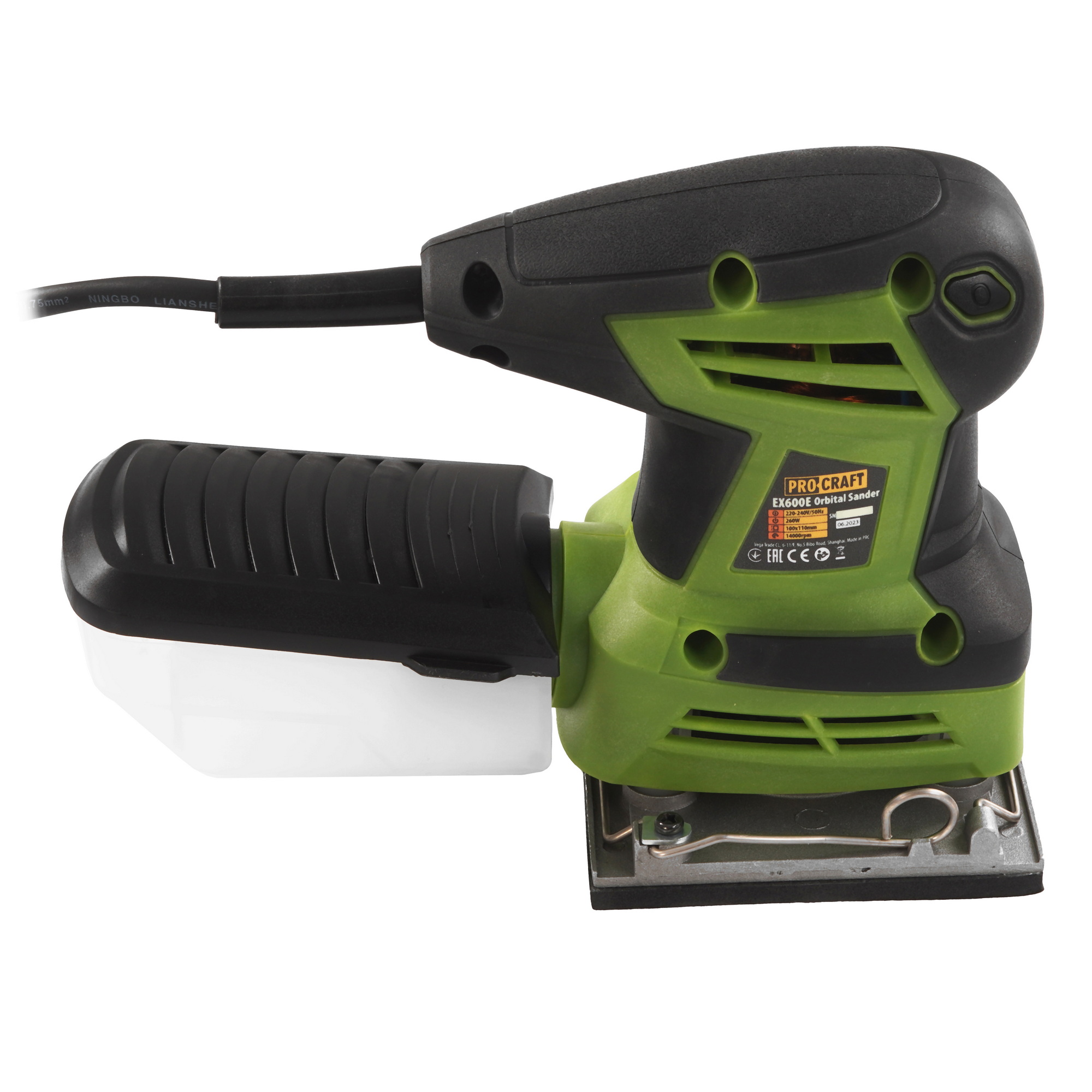 Виброшлифовальная машина PROCRAFT EX600E 9277924 STDN-0111587 - Вид №3