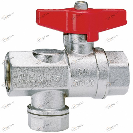 CIMBERIO CIM 620 34 Шаровой кран с фильтром серии T12 CIM 620 