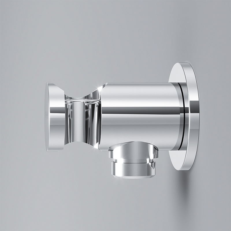 F0602100 Шланговое подсоединение с держателем хром шт. AM.PM  - Вид №3