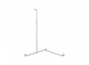 900.35.362XA Поручень для душа с выдвижным держателем для душа HEWI USA Produkte