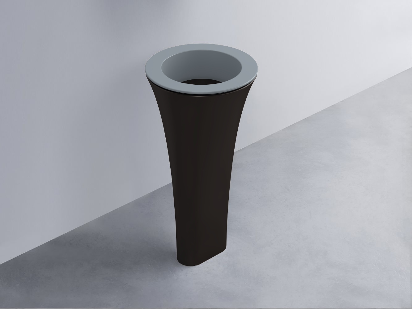 AMLA45-BR+AMPILT-LV+AMCOLT-LV Раковина Amedeo Tondo отдельностоящая cielo Enjoy + Amedeo Ceramica Cielo