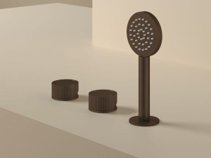 Набор для ванны с 3 отверстиями из латуни