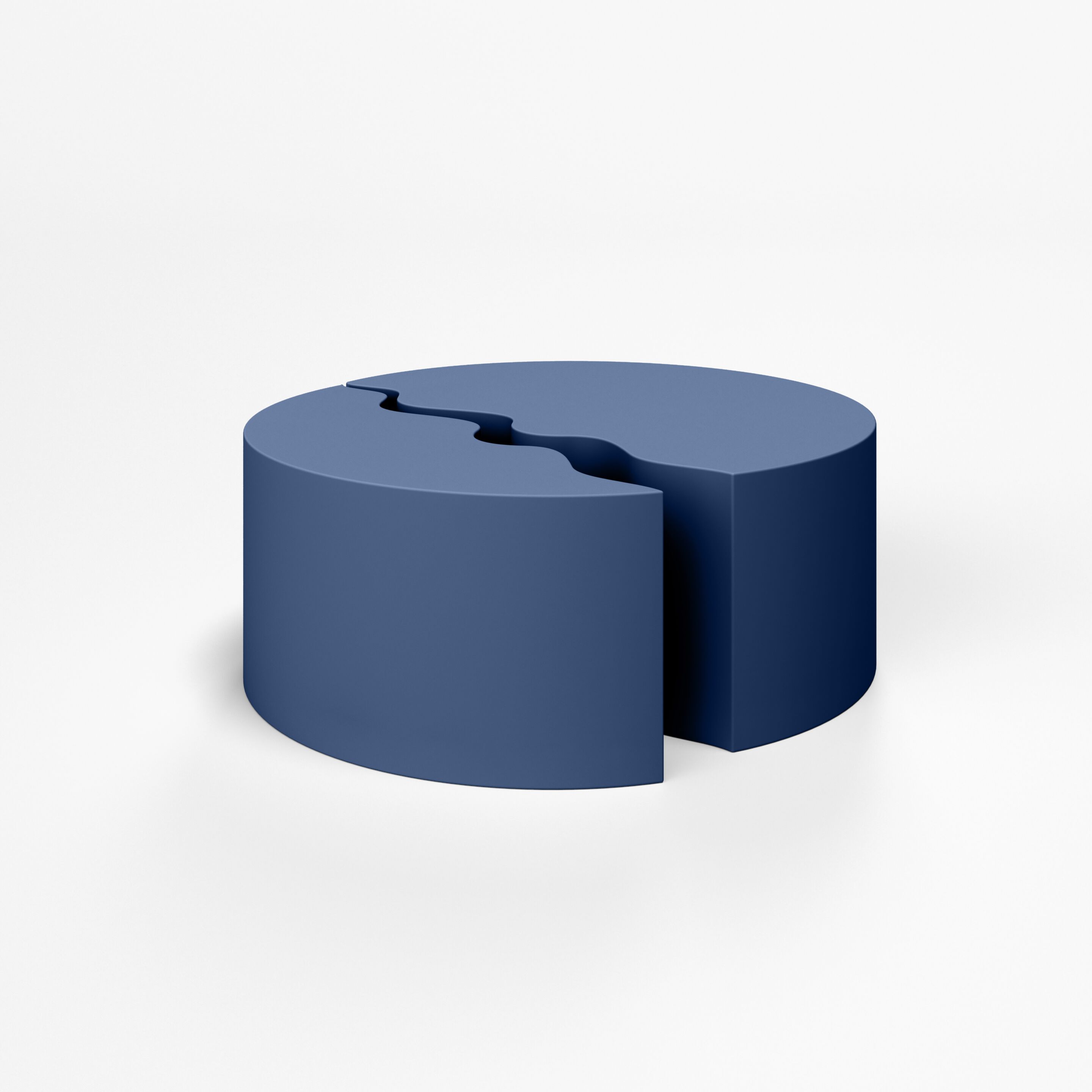 Круглый модульный пуф с пенопластовым покрытием SIXINCH DUAL ARCH-00096567 - Вид №25