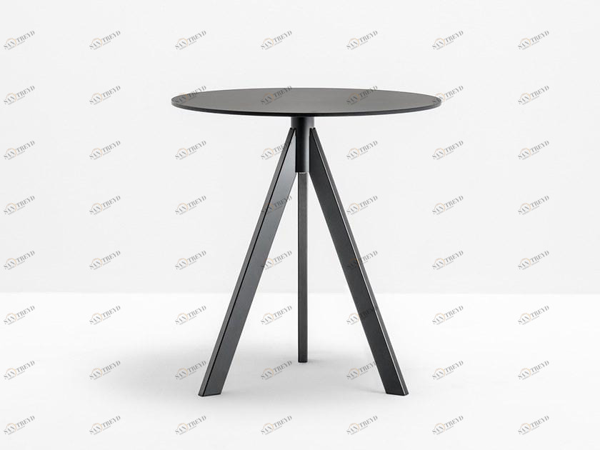 Pedrali Квадратный круглый стальной стол на контракт Arki-base Ark3