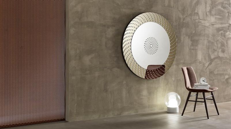 Tonelli Design Круглое настенное зеркало sun-id-1355380 - Вид №2