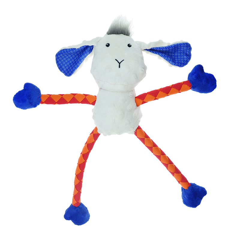 ПР0050341 Игрушка для собак Meadow Звери с длинными лапами и пищалкой плюш 23см CHOMPER  - Вид №1