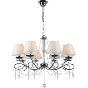 Подвесная люстра Omnilux Padru OML-53303-08 OMNILUX PADRU 187100 Белый