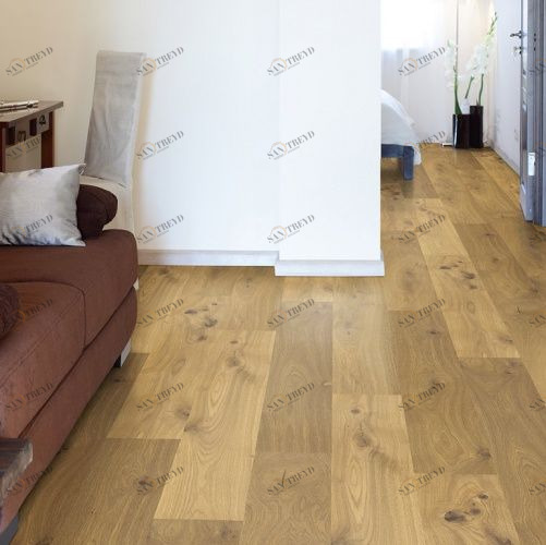 Инженерная доска CorkStyle Print Wild Knotty Дуб Натур (Гладкая) 1235х200 мм 2400400010