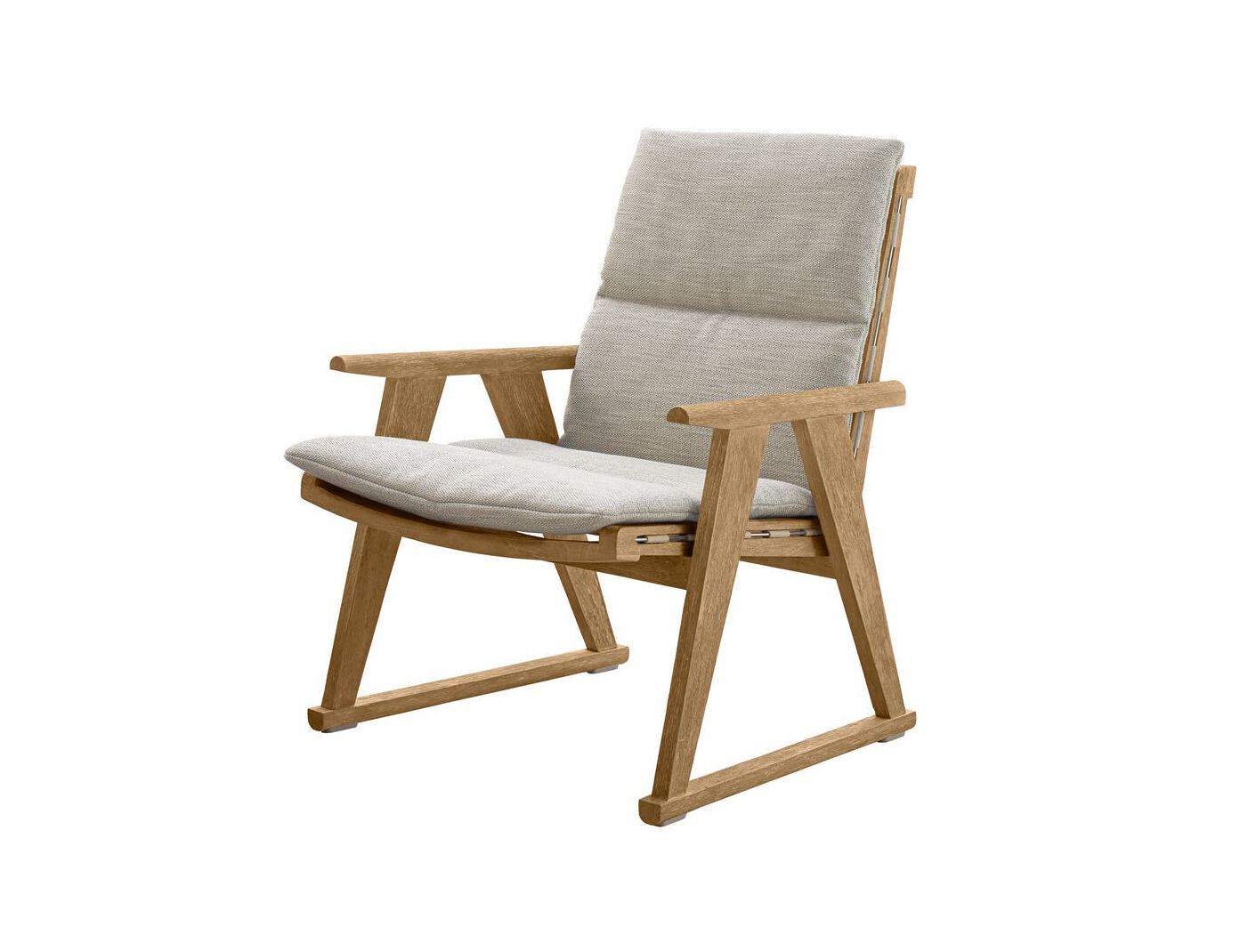 Садовое кресло из тикового дерева с подлокотниками B&B Italia Outdoor Чт ARCH-00040333