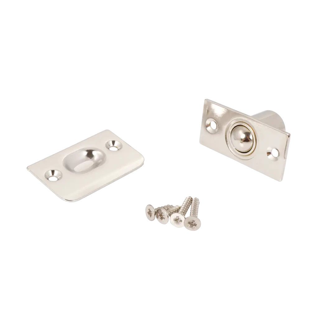 Шариковый фиксатор EDSON для межкомнатных дверей в стиле никель 89383158 STLM-1359334 - Вид №1