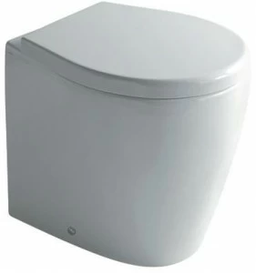 9909 Приставной унитаз напольный Белый Galassia XES Италия